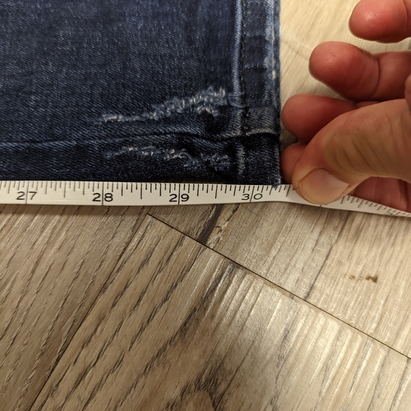 As new, Diesel "Gracey" low rise skinny jeans, size 25x32, paid $165 - Picture 6 of 8